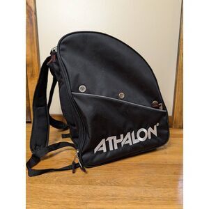 Athalon Ski Boot Bag Backpack Black Single Pair Boot & Gear Bag Black EUC